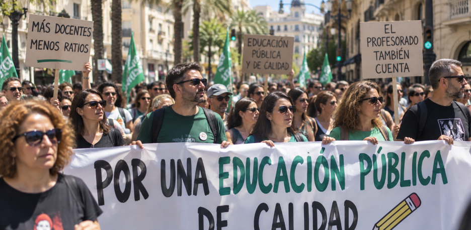 Manifestación educativa en Alicante: cuándo es y qué reclaman