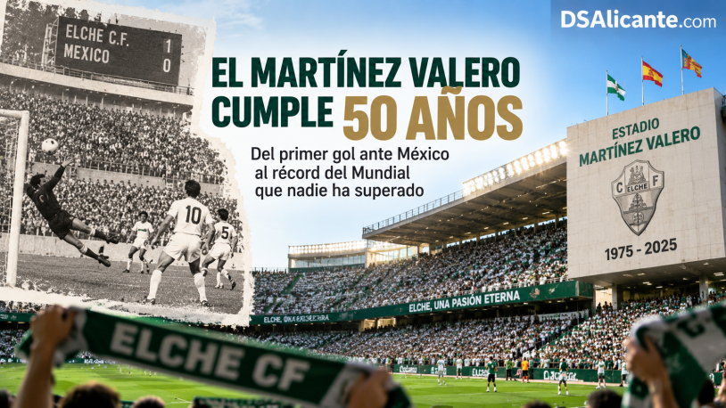 Martínez Valero: 50 años de historia, Mundial y récord en Elche