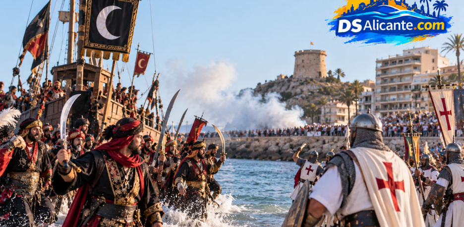 Moros y Cristianos El Campello 2026: fechas y Desembarco del 12 de octubre