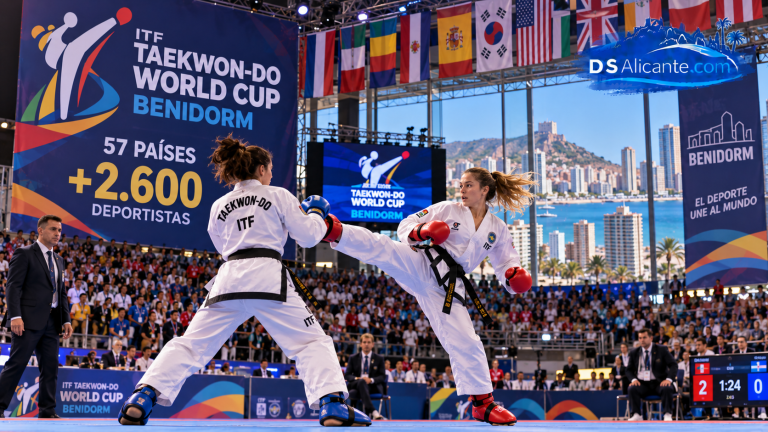 Mundial de Taekwon-Do Benidorm 2026: fechas y 57 países
