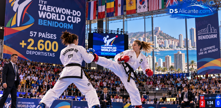 Mundial de Taekwon-Do Benidorm 2026: fechas y 57 países