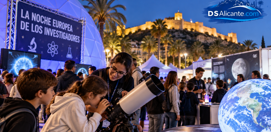 Noche de los Investigadores Alicante 2026: horario y actividades gratis