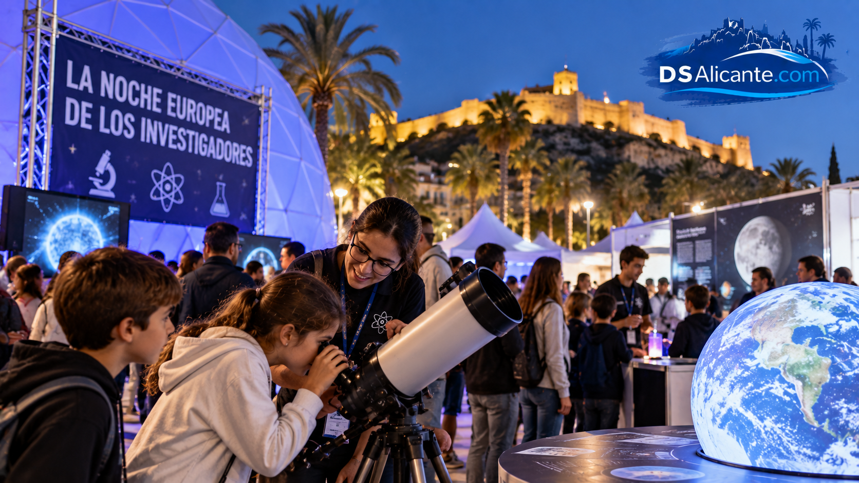 Noche de los Investigadores Alicante 2026: horario y actividades gratis