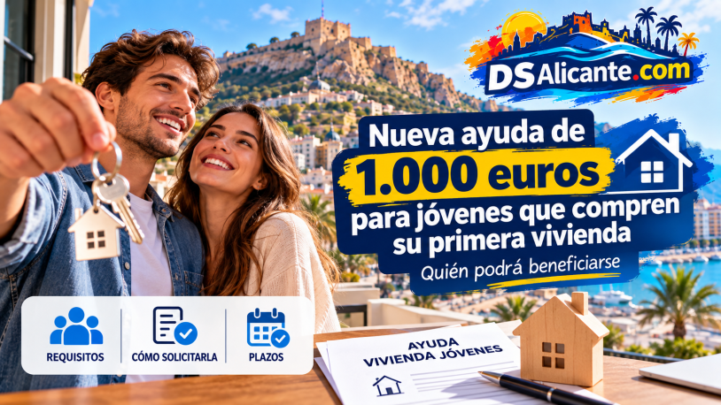 Nueva ayuda de 1.000 € para comprar la primera vivienda: requisitos