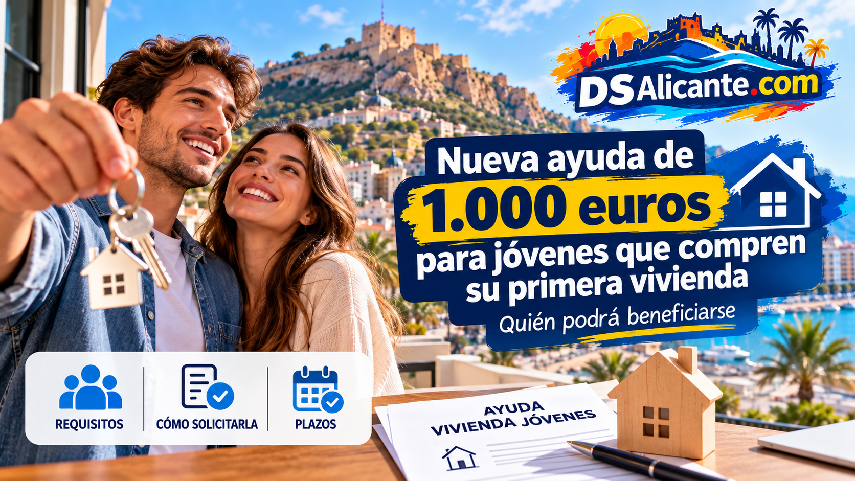 Nueva ayuda de 1.000 € para comprar la primera vivienda: requisitos