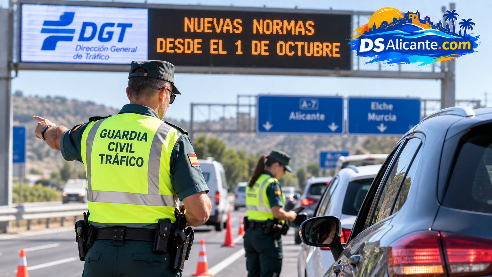 Nuevas normas DGT desde el 1 de octubre de 2026: todos los cambios