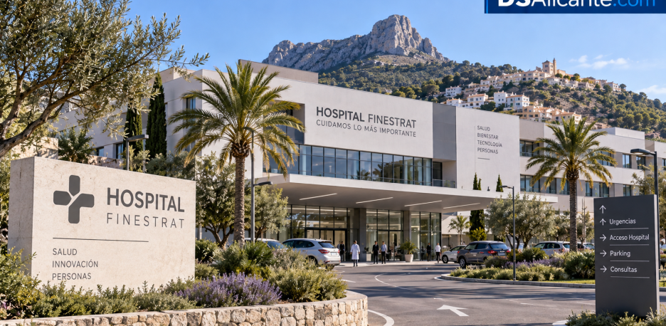 Nuevo hospital de Finestrat: 112 habitaciones y hasta 66 millones