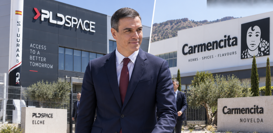 Pedro Sánchez visitará PLD Space en Elche y Carmencita en Novelda