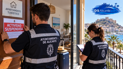 Pisos turísticos en Alicante: 57 expedientes y 9 suspensiones