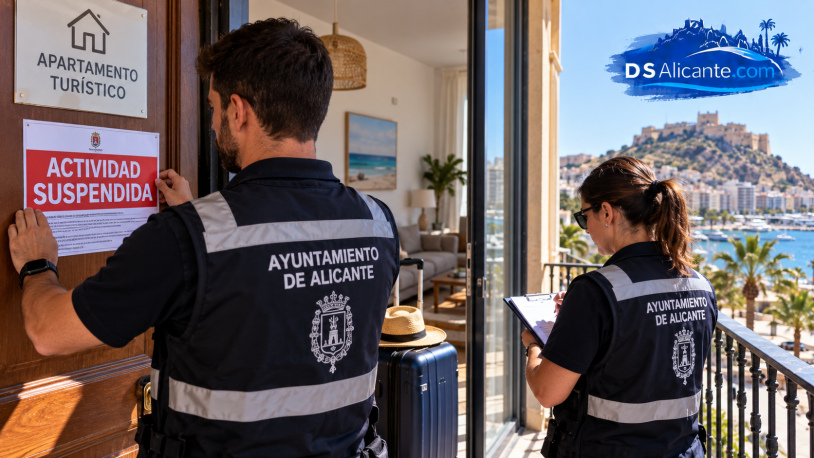 Pisos turísticos en Alicante: 57 expedientes y 9 suspensiones