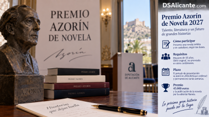 Premio Azorín de Novela 2027: bases, premio y plazo