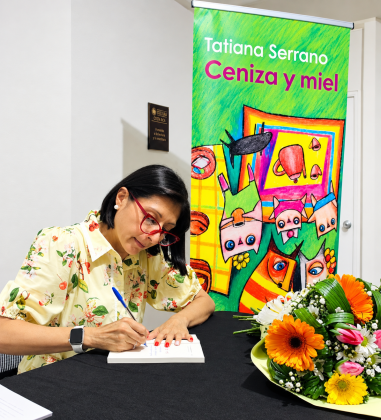 Presentación de la novela “Ceniza y Miel”, de Tatiana Serrano
