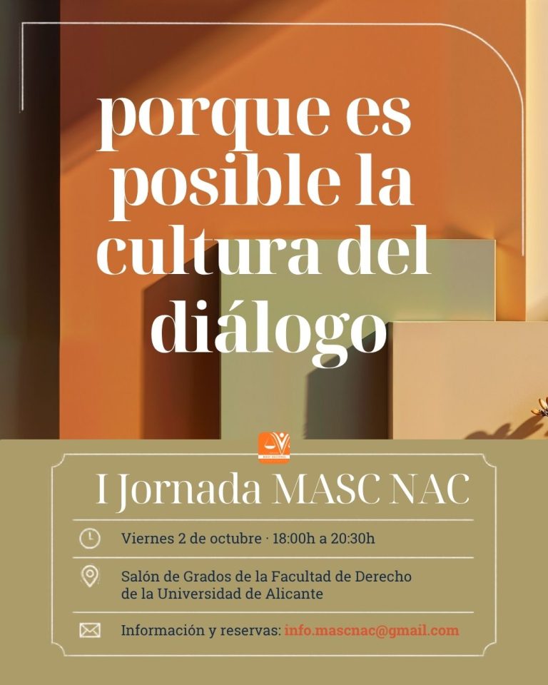 I Jornada Masc Nac “porque es posible la cultura del diálogo”