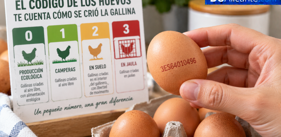 Qué significan los números 0, 1, 2 y 3 de los huevos
