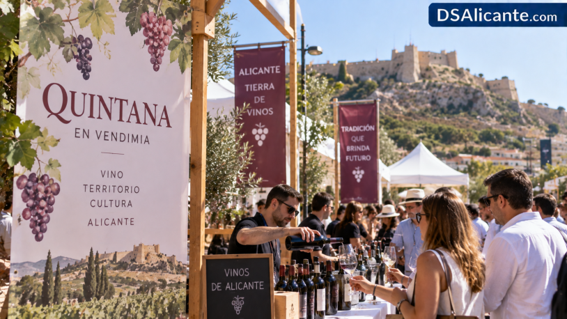 Quintana en Vendimia reúne 40 bodegas en Alicante