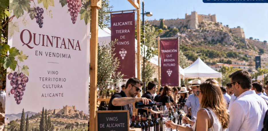 Quintana en Vendimia reúne 40 bodegas en Alicante
