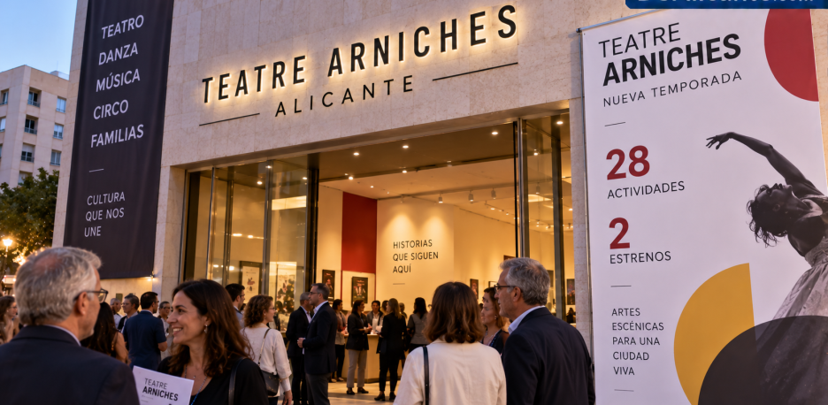 Teatre Arniches 2026: programación y espectáculos