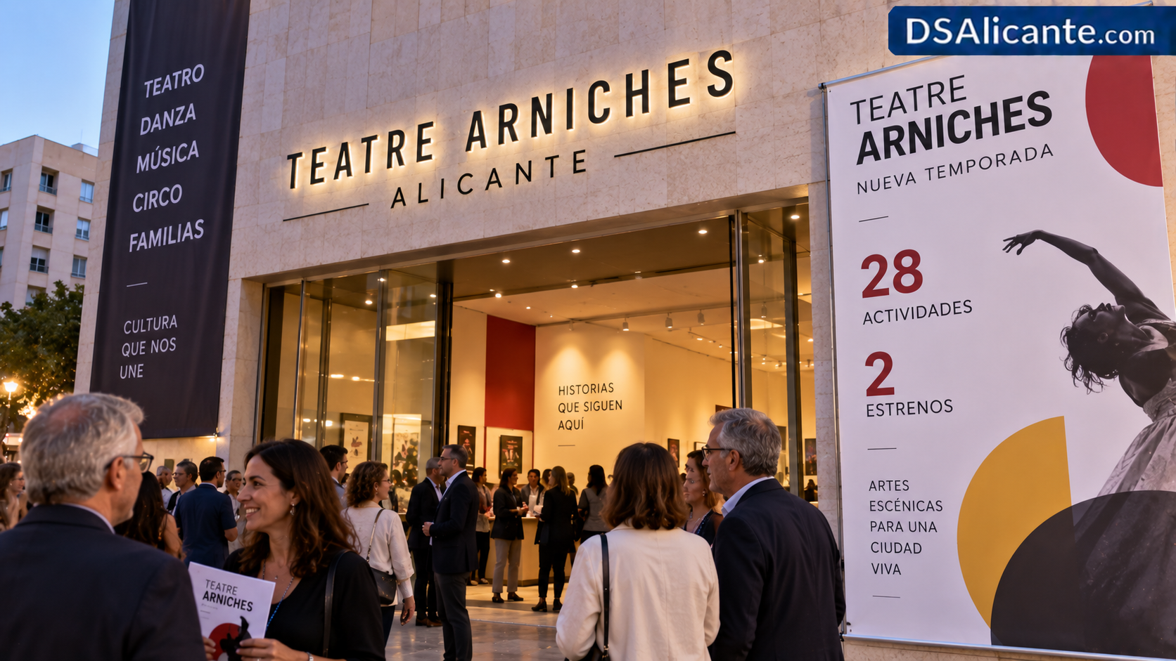 Teatre Arniches 2026: programación y espectáculos