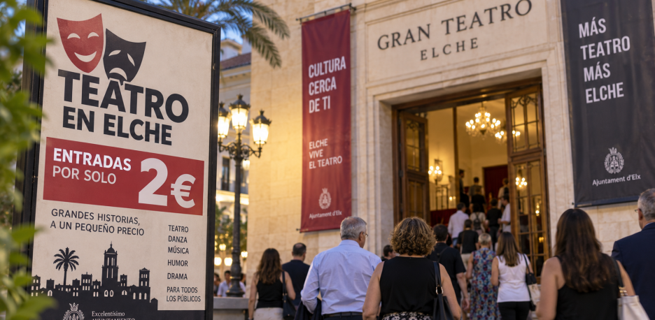 Teatro en Elche por 2 euros: 11 obras que puedes ver en septiembre