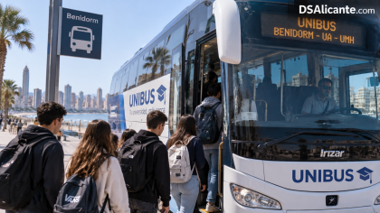 UNIBUS Benidorm 2026-2027: horarios, paradas y solicitud