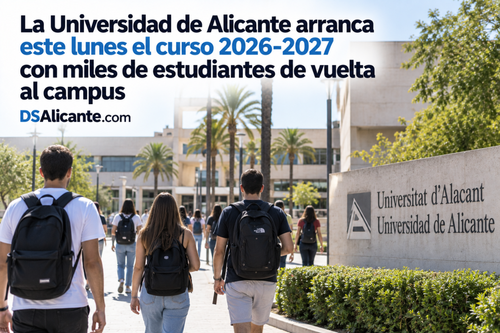 Universidad de Alicante: hoy empiezan las clases 2026-2027