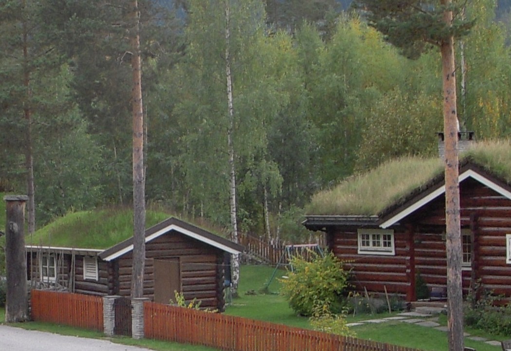 ¿Por qué hay casas con césped en el tejado en Noruega?