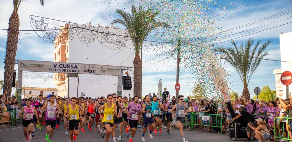 La Baia bate su récord de participación por cuarto año consecutivo con 1.500 dorsales en la V Cursa Festes de La Baia