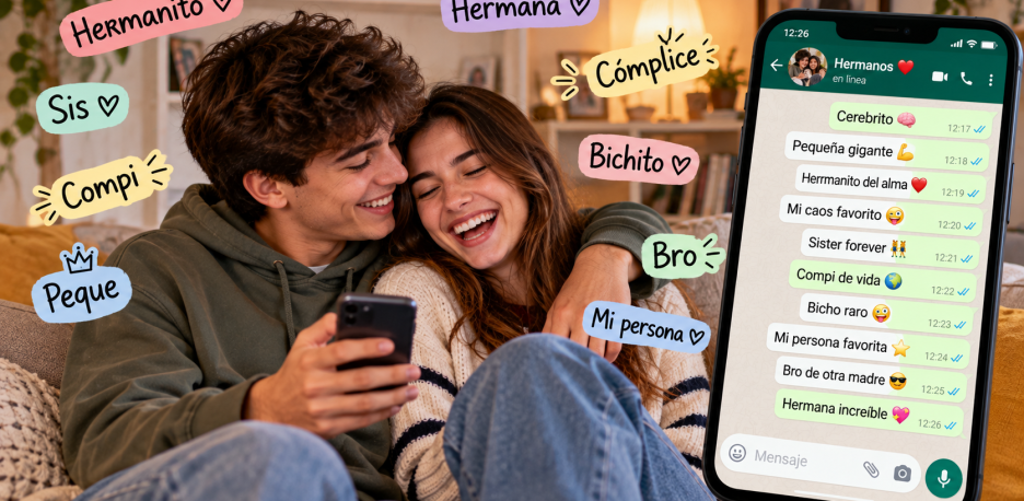 120 apodos para hermanos y hermanas originales