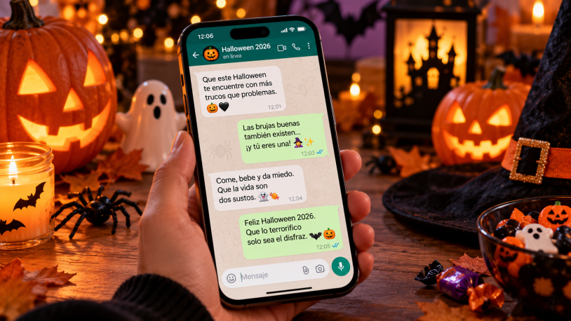 70 frases de Halloween 2026 cortas, graciosas y de miedo