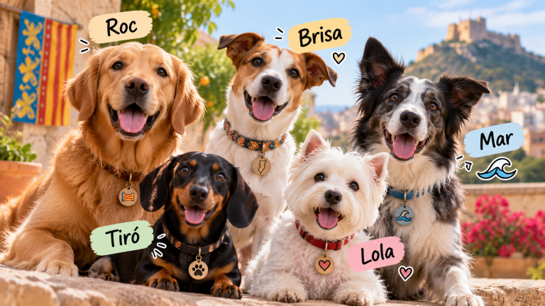 80 nombres para perros en valenciano: bonitos y originales