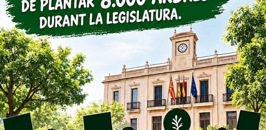 Acude a protestar el sábado a Mislata por el incumplimiento del consistorio a la plantación de árboles