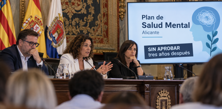 Alicante: PSOE y Compromís denuncian retrasos en el Plan de Salud Mental