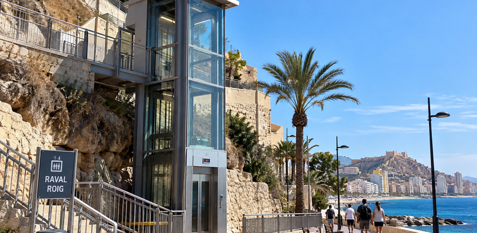 Alicante cambiará el ascensor del Raval Roig: inversión y plazo