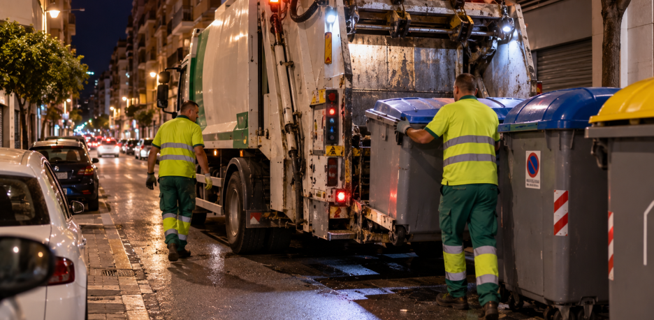 Alicante: el PSOE denuncia ruido de 97 decibelios en camiones de basura
