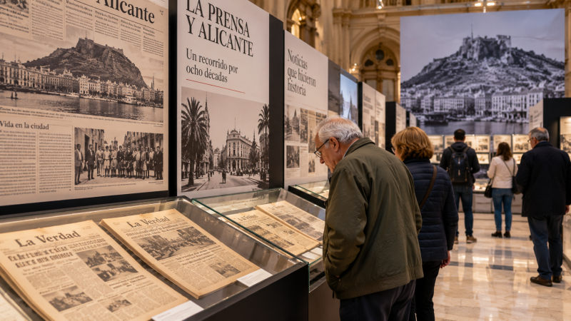 Alicante expone periódicos históricos hasta el 30 de octubre