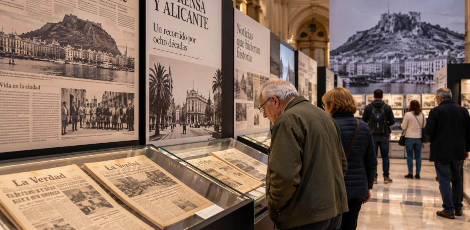 Alicante expone periódicos históricos hasta el 30 de octubre