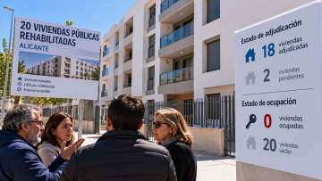 Alicante: polémica por 20 viviendas públicas sin ocupar