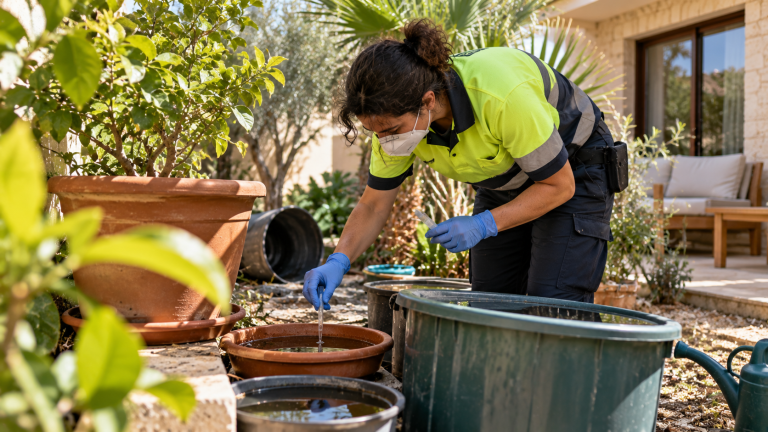 Alicante refuerza el control de mosquitos tras las lluvias