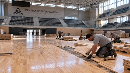 Alicante renovará el parquet del Pedro Ferrándiz por 196.000 €