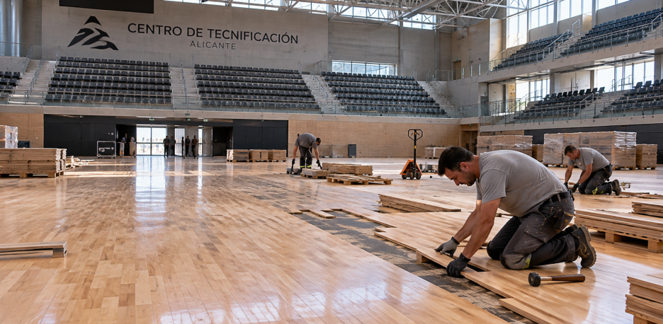 Alicante renovará el parquet del Pedro Ferrándiz por 196.000 €