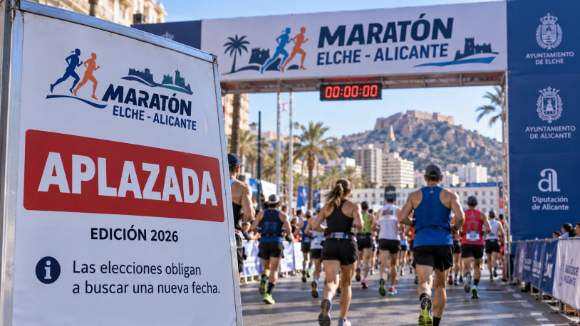 Aplazada la Maratón Elche-Alicante 2026: nueva fecha pendiente