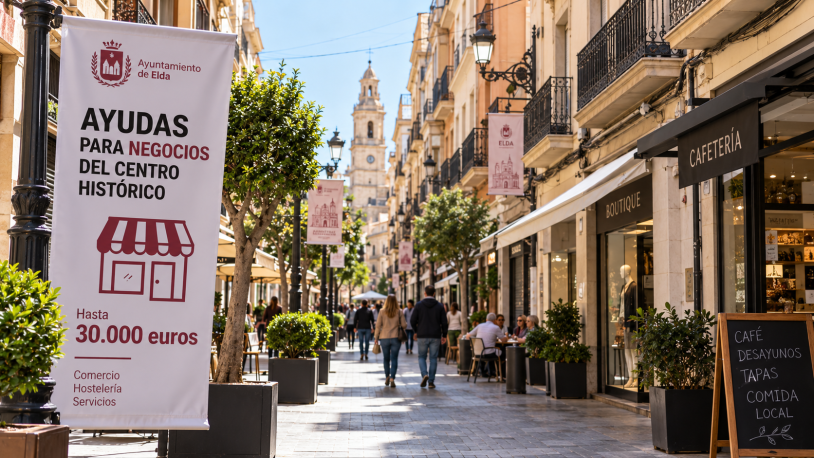 Ayudas negocios Elda 2026: hasta 30.000 € y plazo en octubre