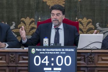 Barcala aplaza el Debate sobre el Estado de Alicante por las elecciones del 29-N