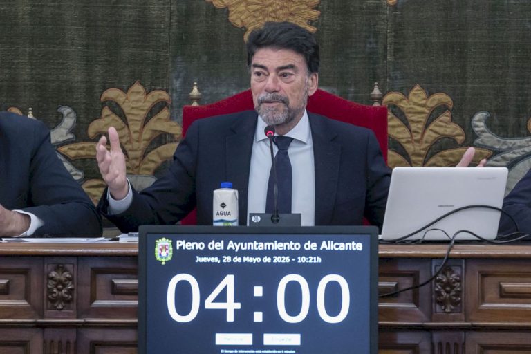 Barcala aplaza el Debate sobre el Estado de Alicante por las elecciones del 29-N