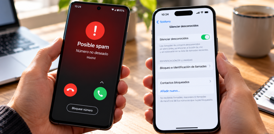 Cómo bloquear llamadas spam en Android y iPhone gratis