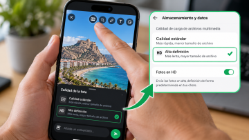 Cómo enviar fotos por WhatsApp sin perder calidad: activa HD