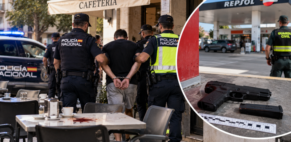 Cuatro detenidos en Alicante por disparos en un bar