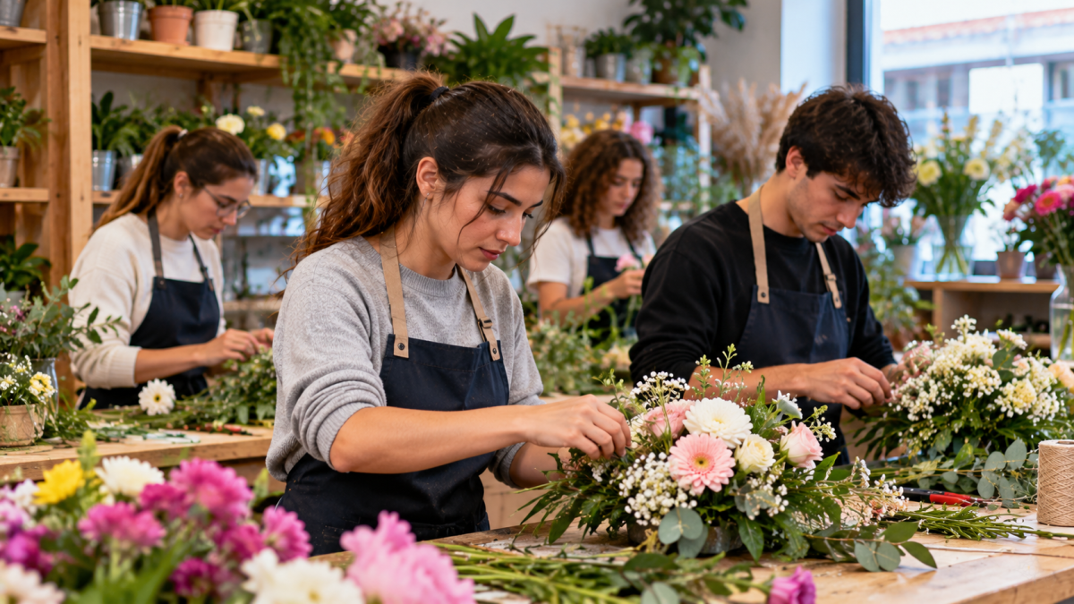 Curso gratis de floristería en Alicante: plazas y fechas