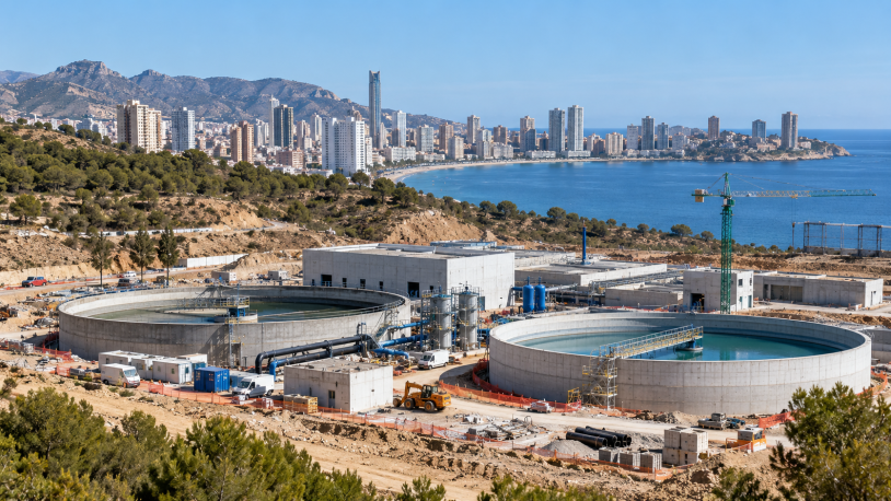 Desalinizadora de Benidorm: 25 millones y 6 hm³ de agua para la Marina Baixa
