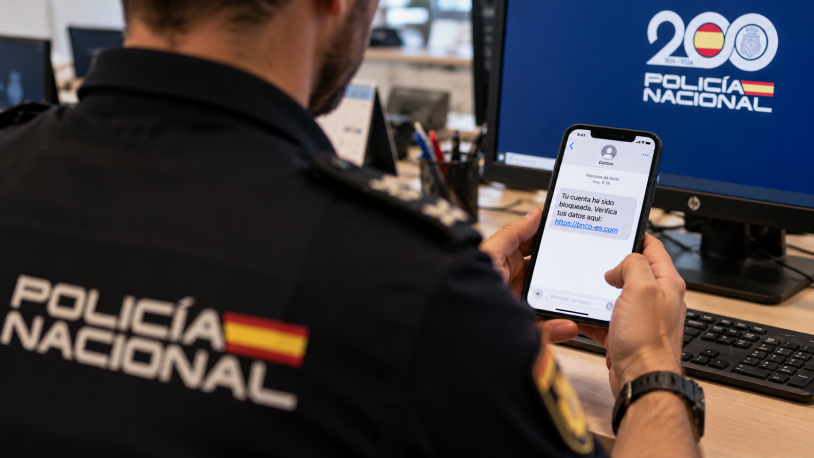 Detenida en Alicante por una estafa bancaria de 15.499 euros mediante SMS